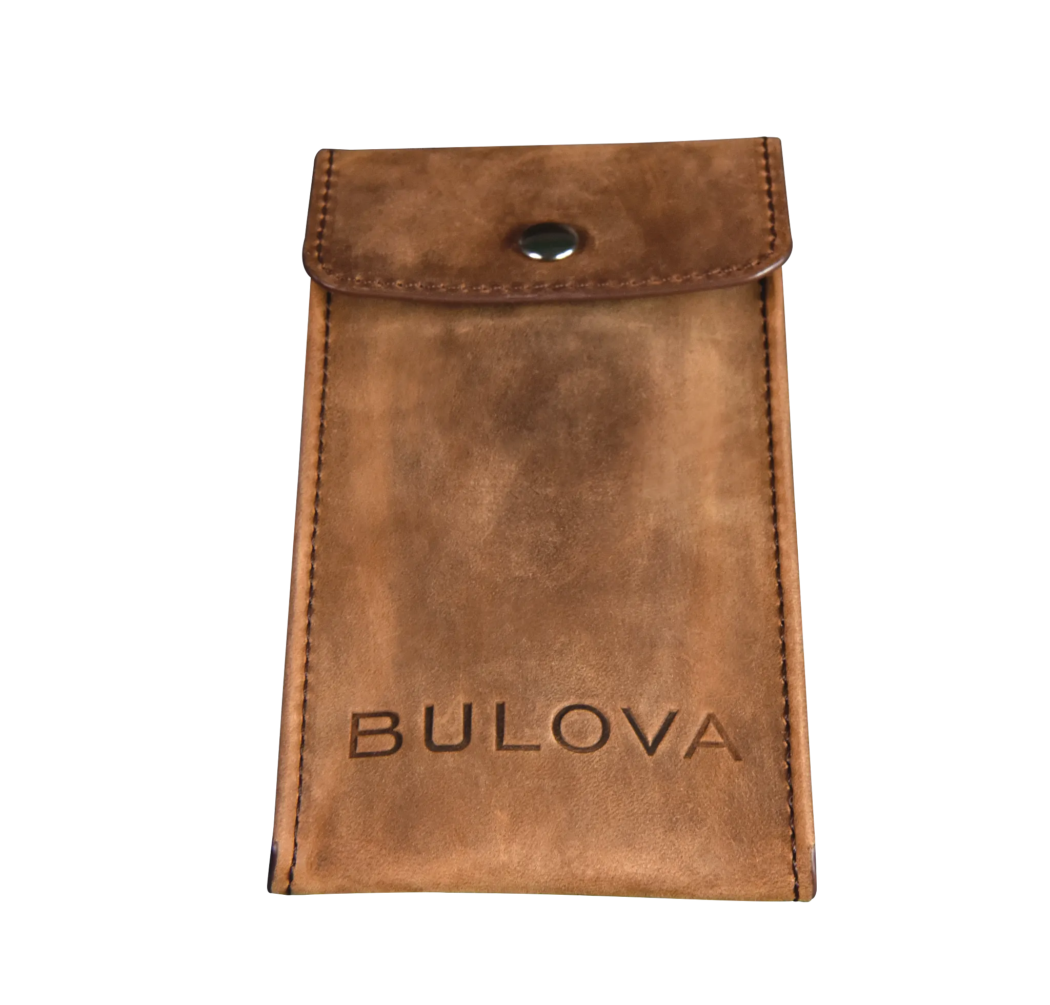 Brown Leather Watch Case | Bulova